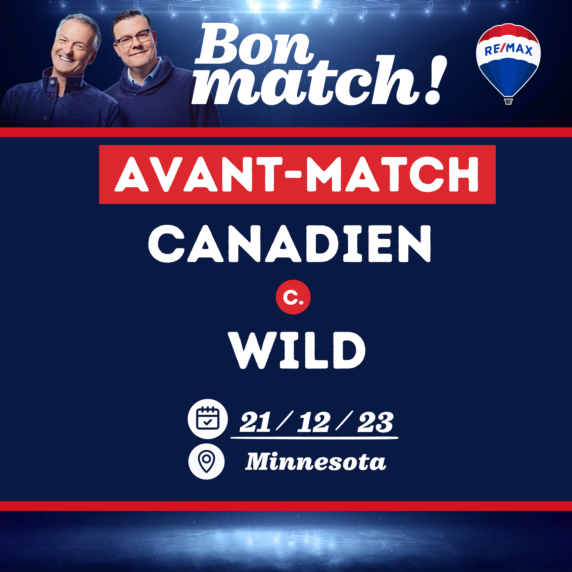 Avant-match | Canadien c. Wild | 21/12/23