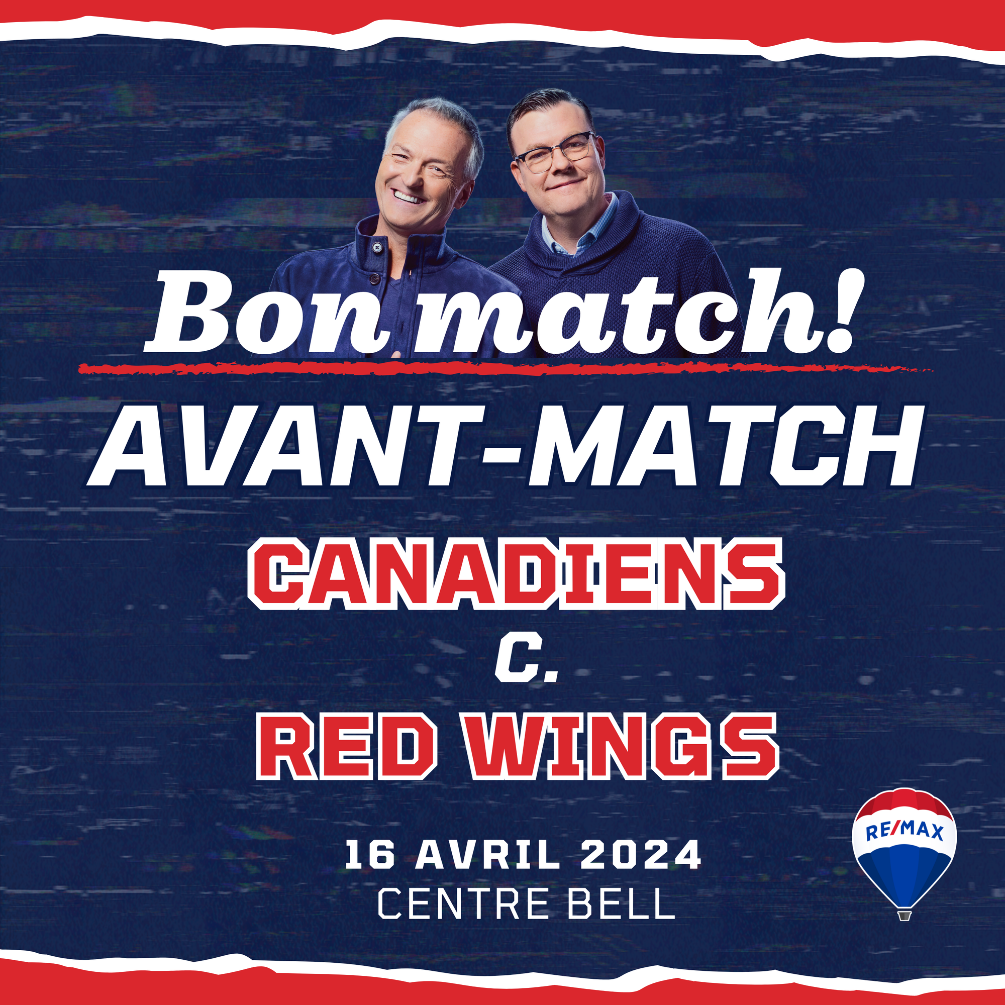 Avant-match | Canadiens c. Red Wings | 16/04/24