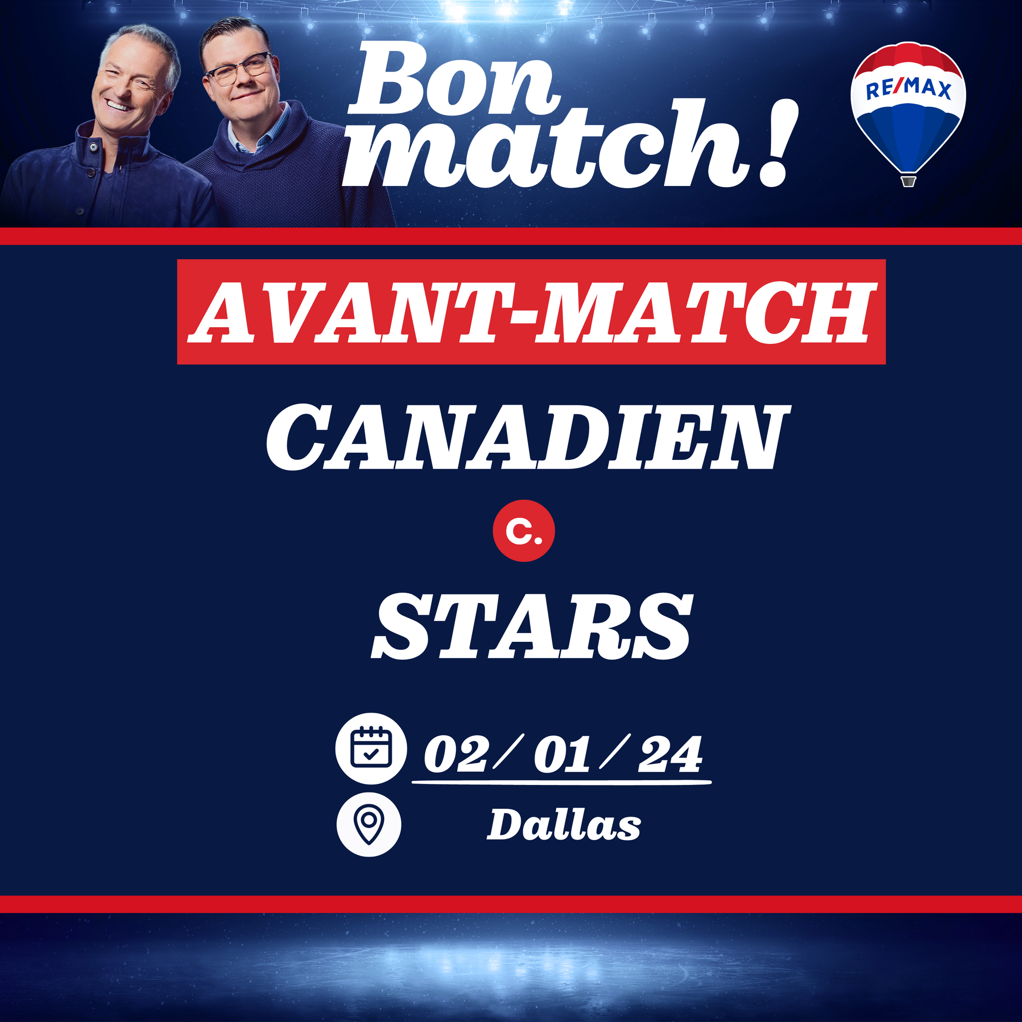 Avant-match | Canadiens c. Stars | 02/01/24