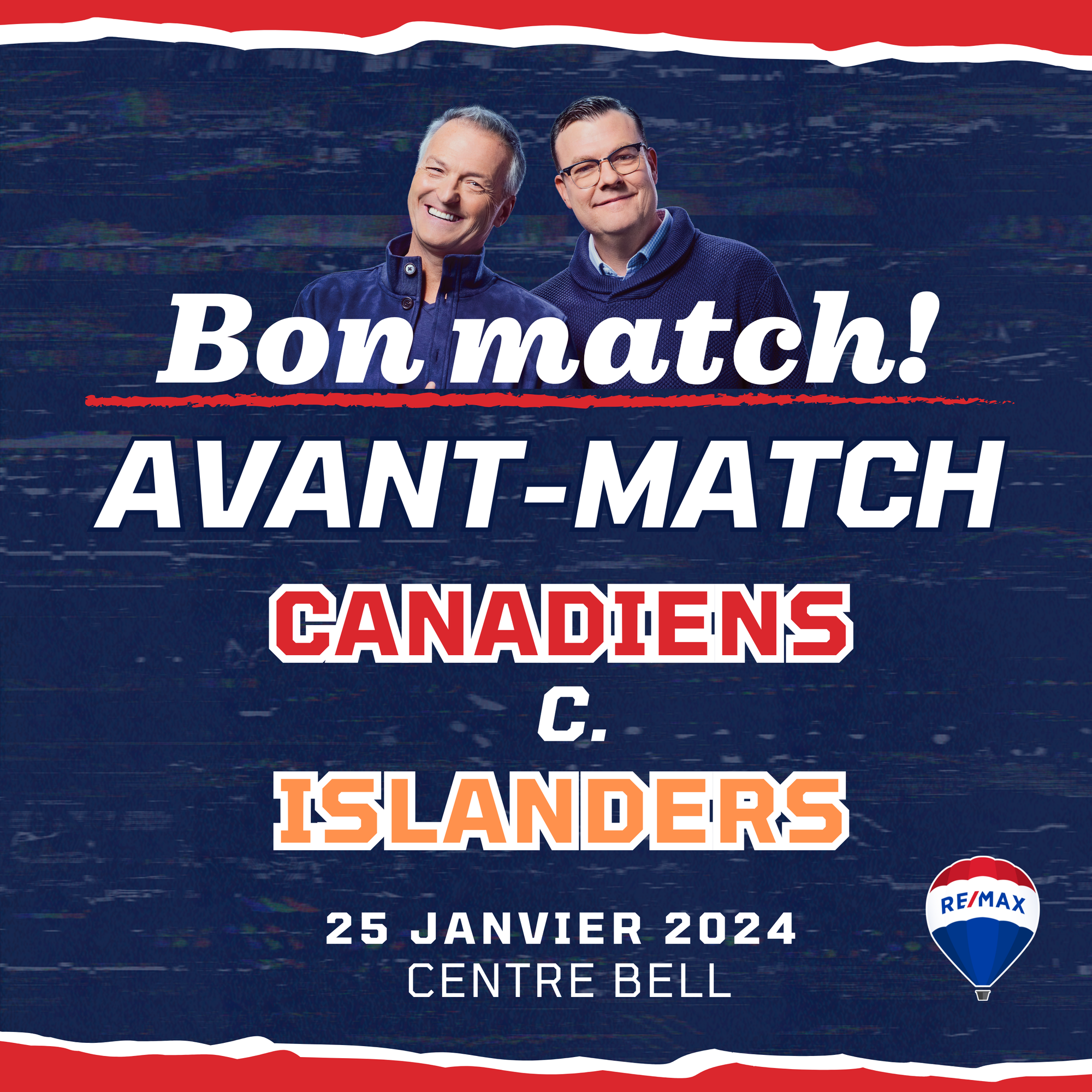 Avant-match | Canadiens c. Islanders et Patrick Roy | 25/01/24