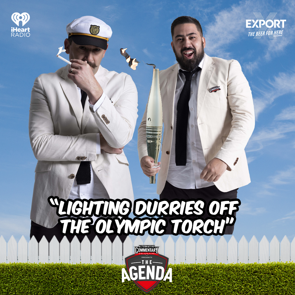 "Lighting Durries Off The Olympic Torch"