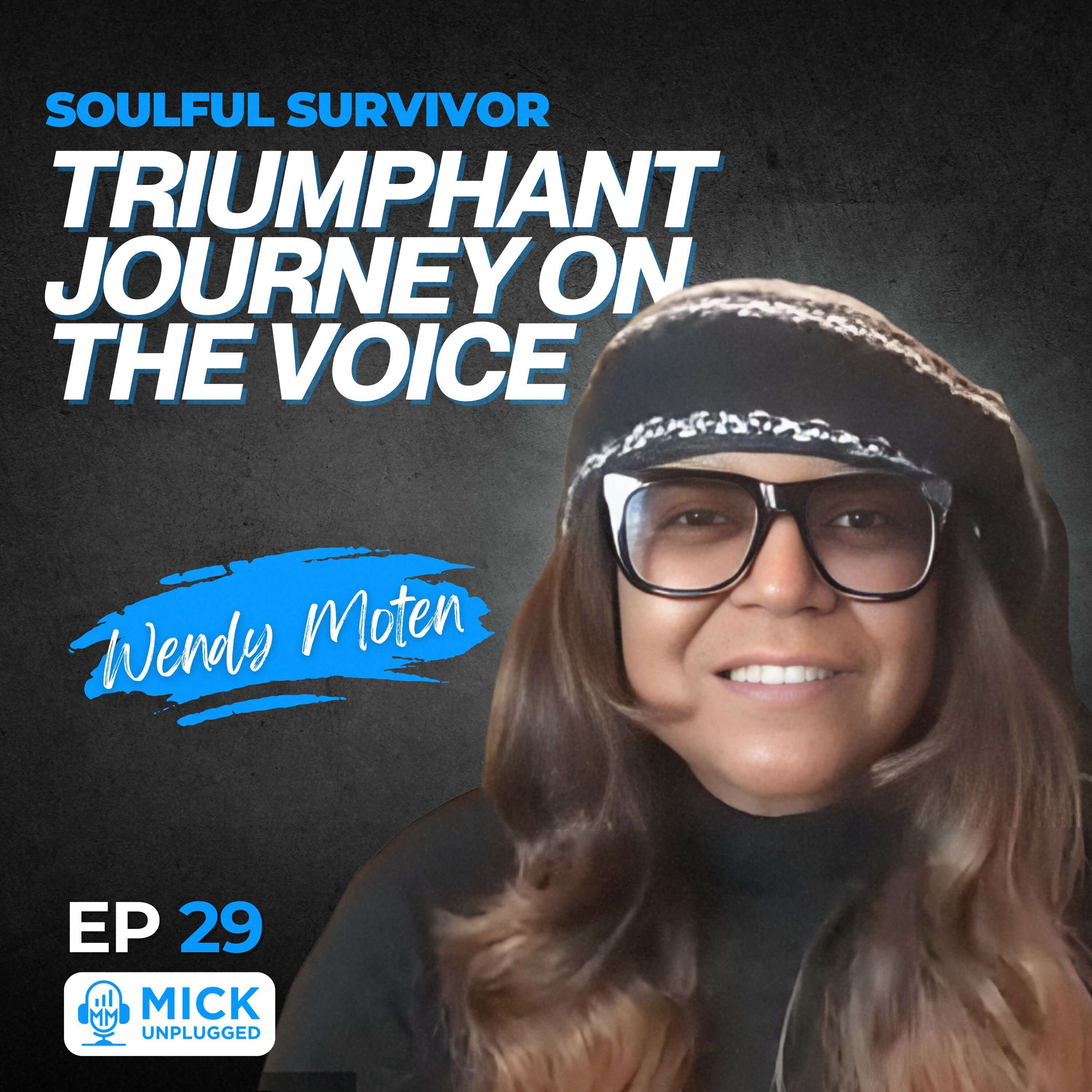 Wendy Moten |  Soulful Survivor: Triumphant Journey on The Voice by Mick Hunt