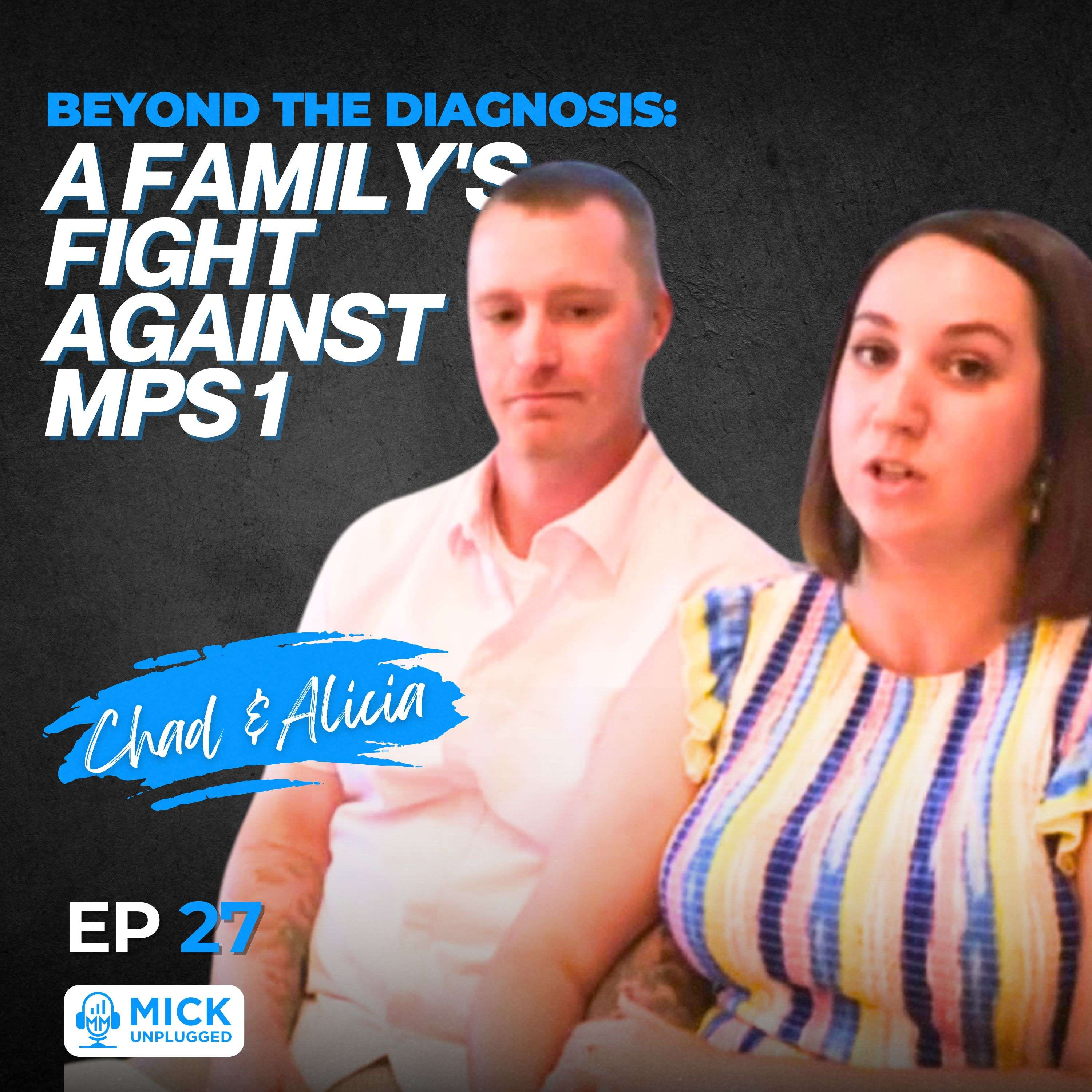 Chad and Alicia Bohley | Beyond the Diagnosis: A Family's Fight Against MPS 1 by Mick Hunt