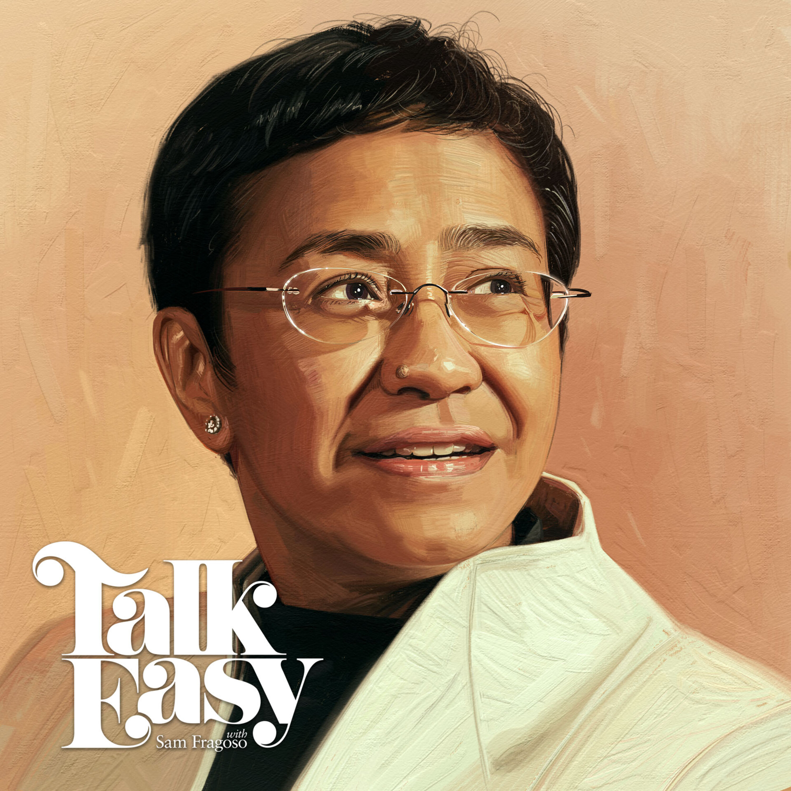 Nobel Peace Prize Journalist Maria Ressa Holds the Line - podcast episode cover