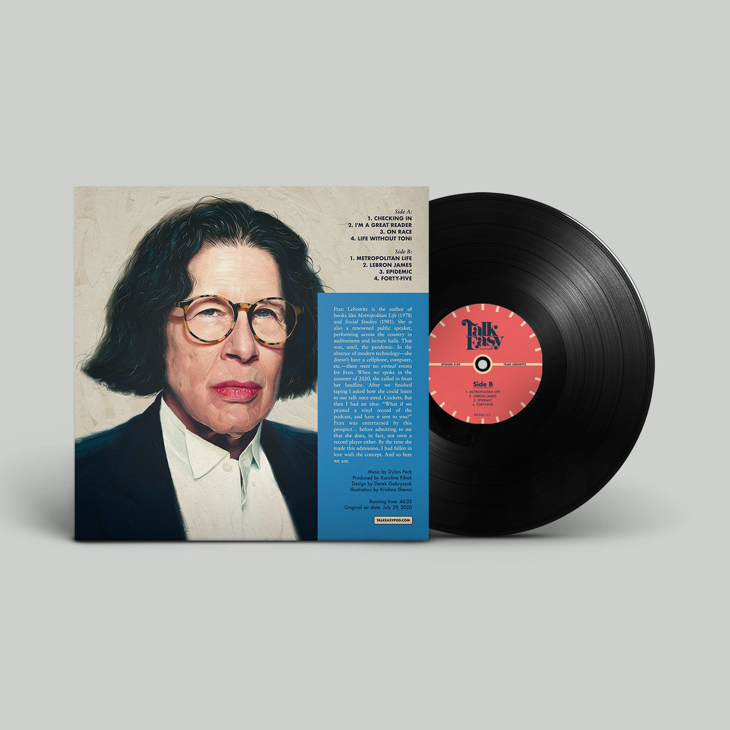 Fran Lebowitz on Vinyl - podcast episode cover