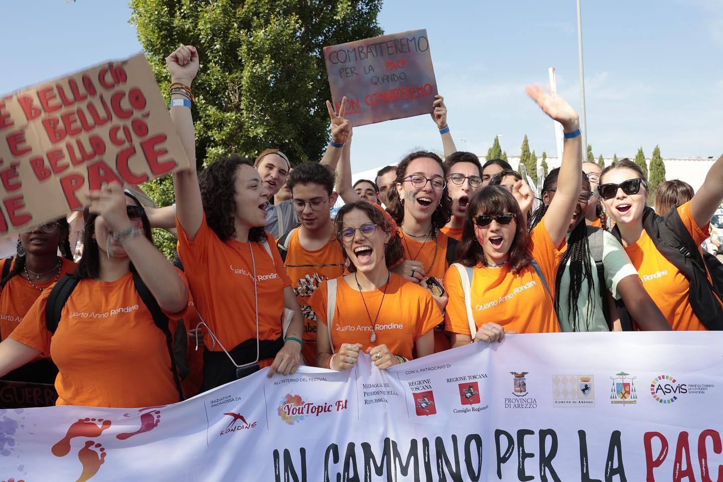 YoutopicFest: 3500 giovani a Rondine con i grandi della Terra per costruire la pace