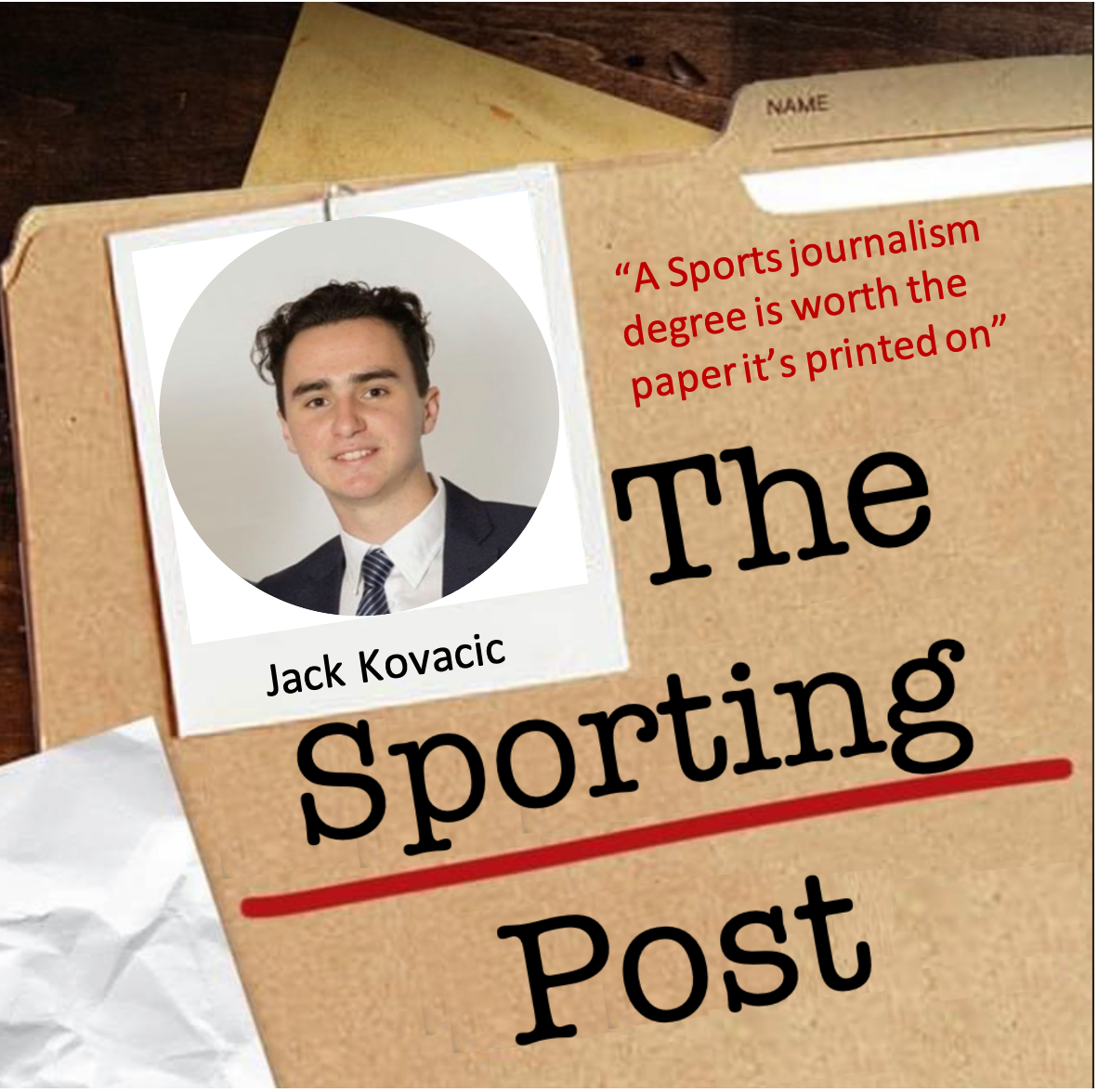 The Sporting Post: "A Sports journalism degree is worth the paper it's printed on"