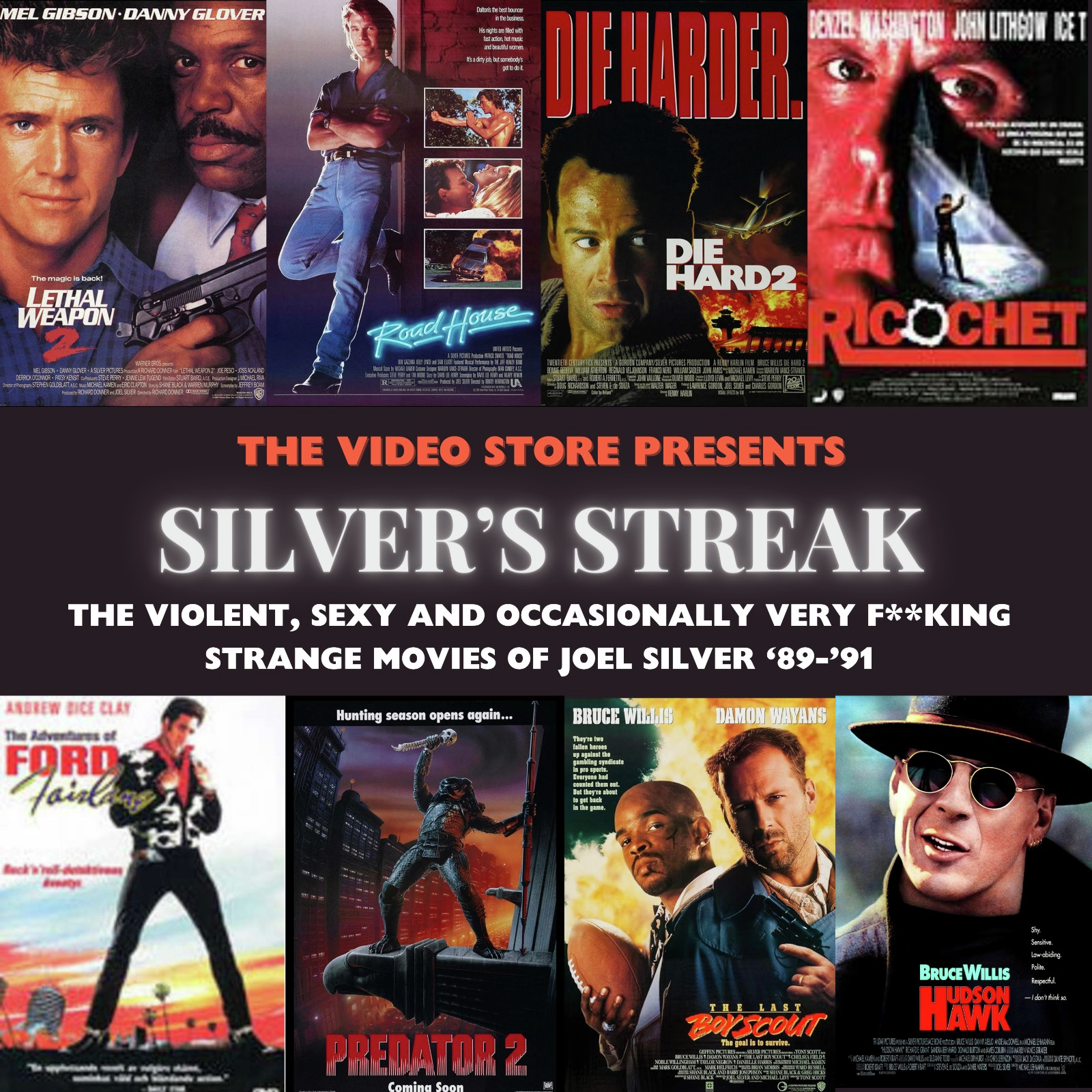 The Video Store Presents: Silver's Streak Vol. 3 - Predator 2 & Ricochet