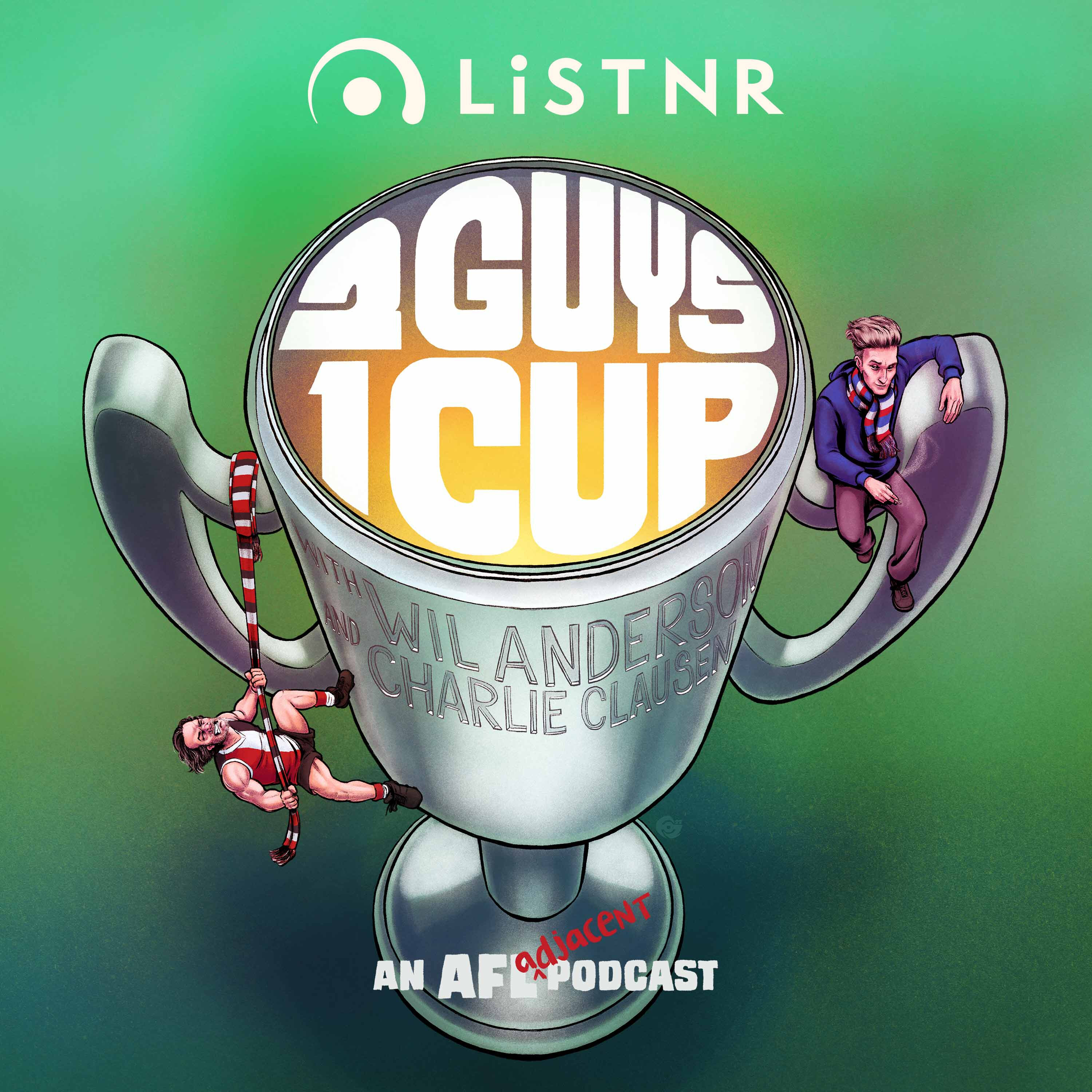 2 Guys 1 Cup is Moving to LiSTNR!