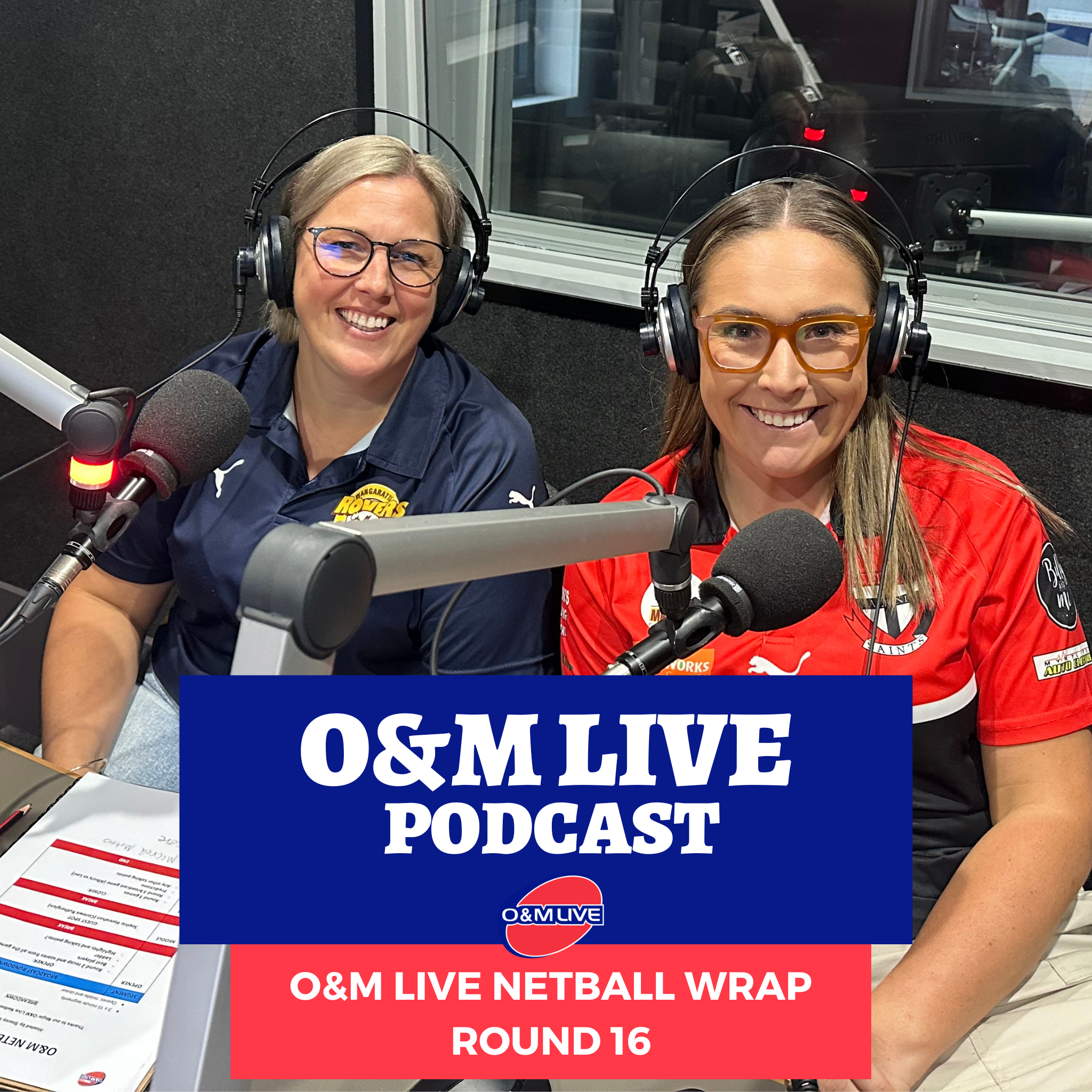 O&M Netball Wrap - Round 16