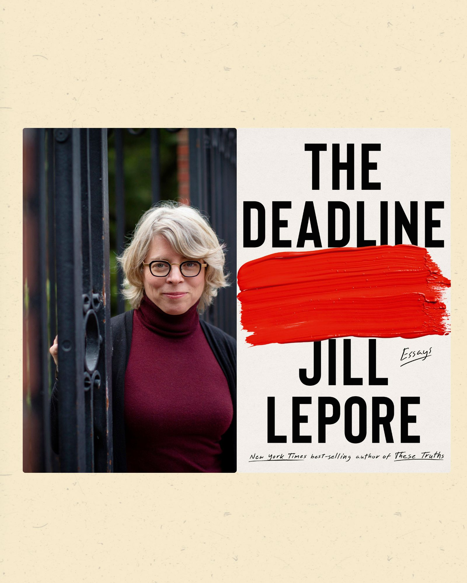 Journalist Jill Lepore compiles new book of essays, "The Deadline"