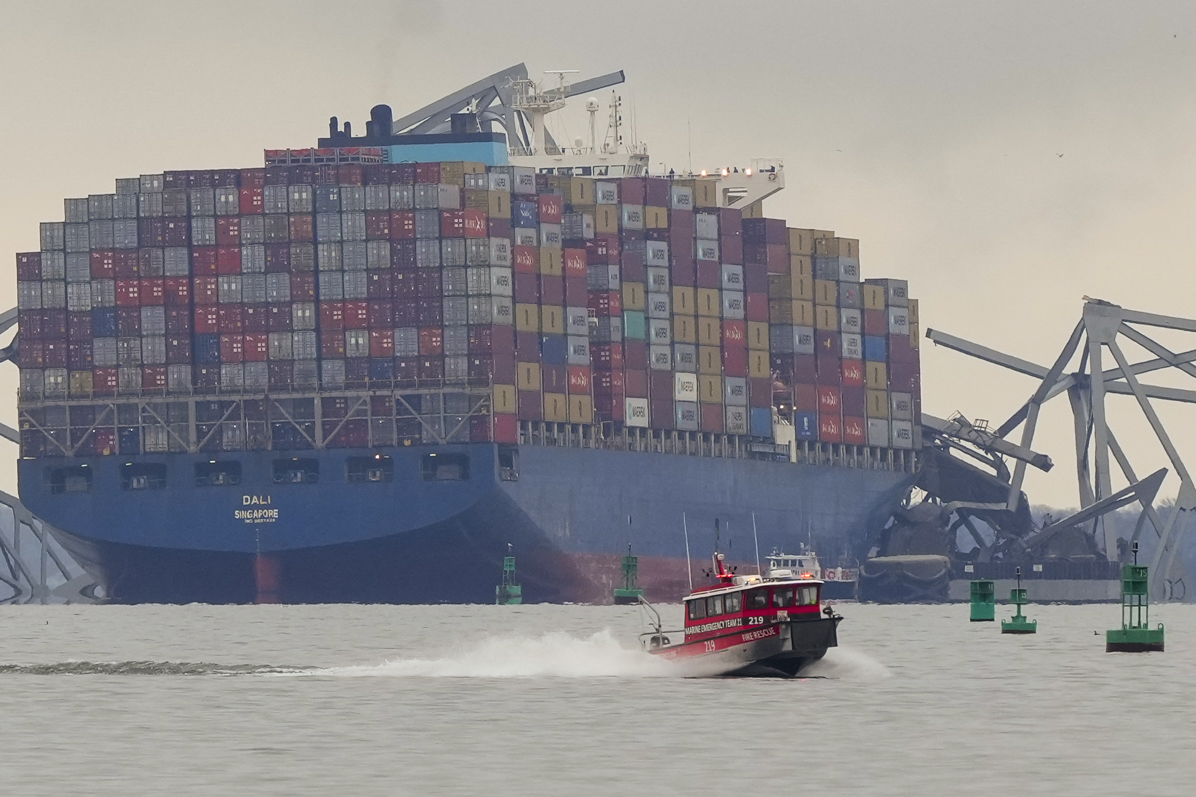 Local outreach to seafarers stuck in Port of Baltimore