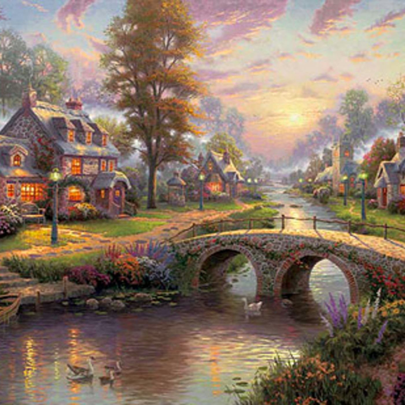 cover of episode 77 - Christian Artist Thomas Kinkade