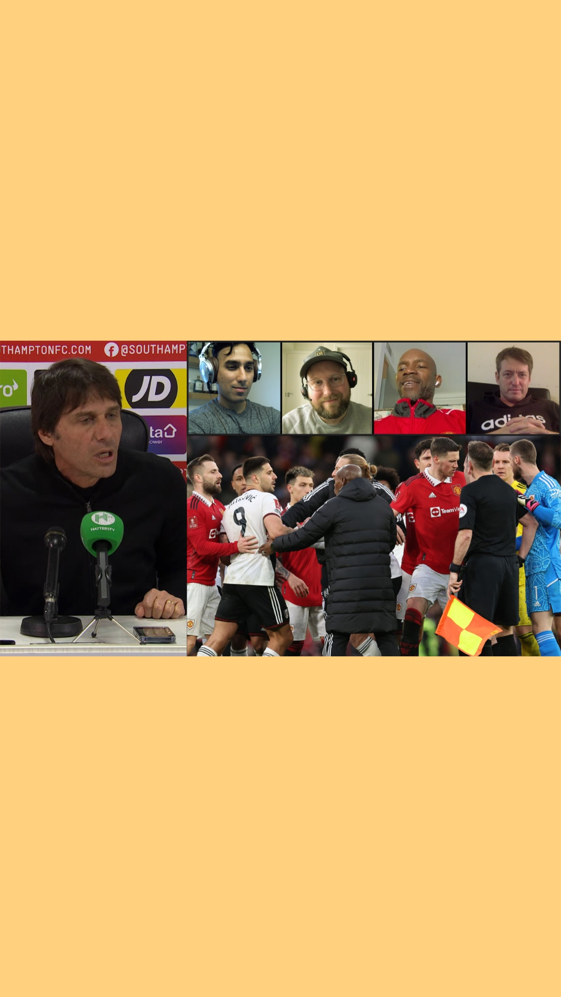 Red Cards & Chaos In Utd vs Fulham, Conte’s Press Conference, Spurs vs Southampton & Chelsea Game!!