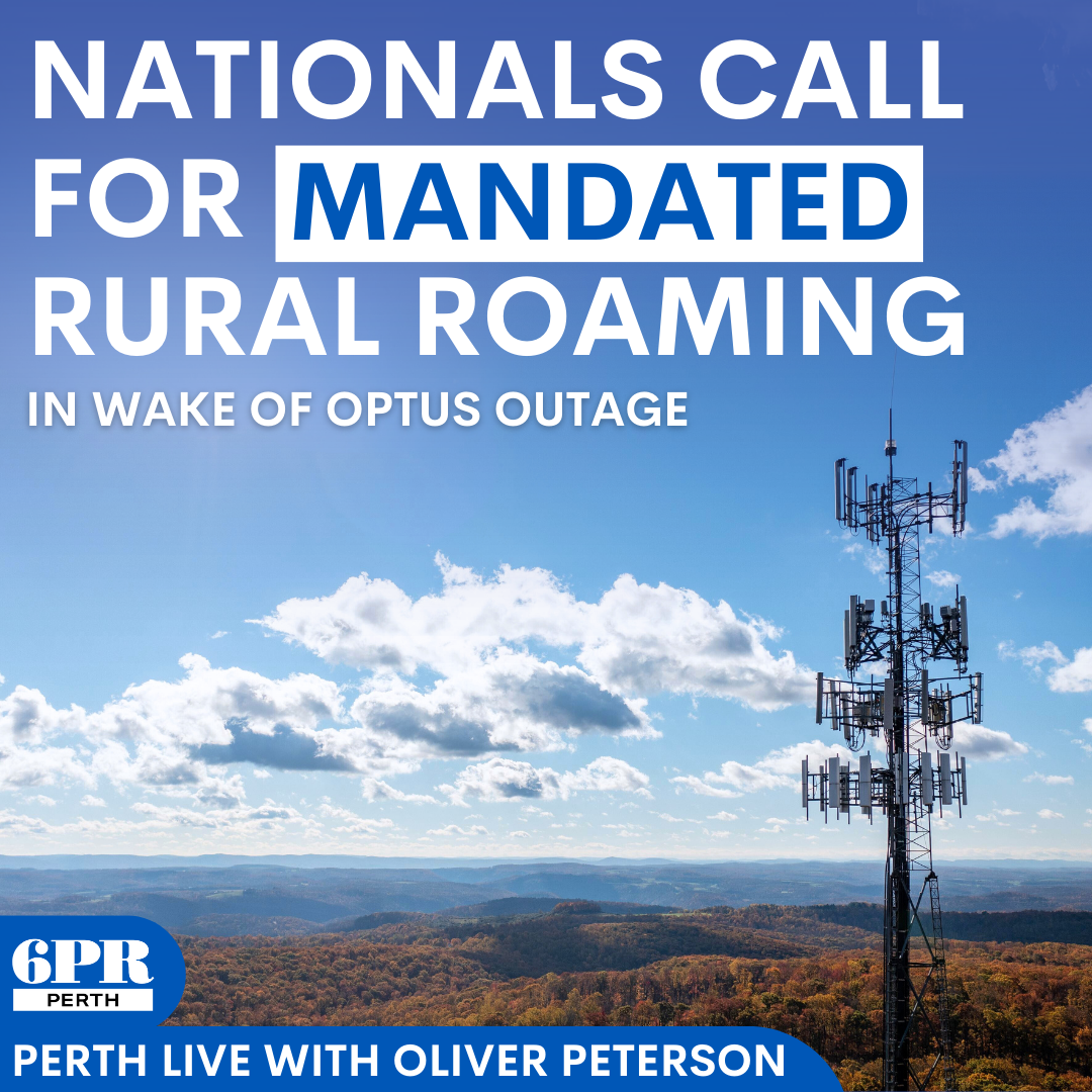 Nationals call for mandated rural roaming in wake of Optus outage