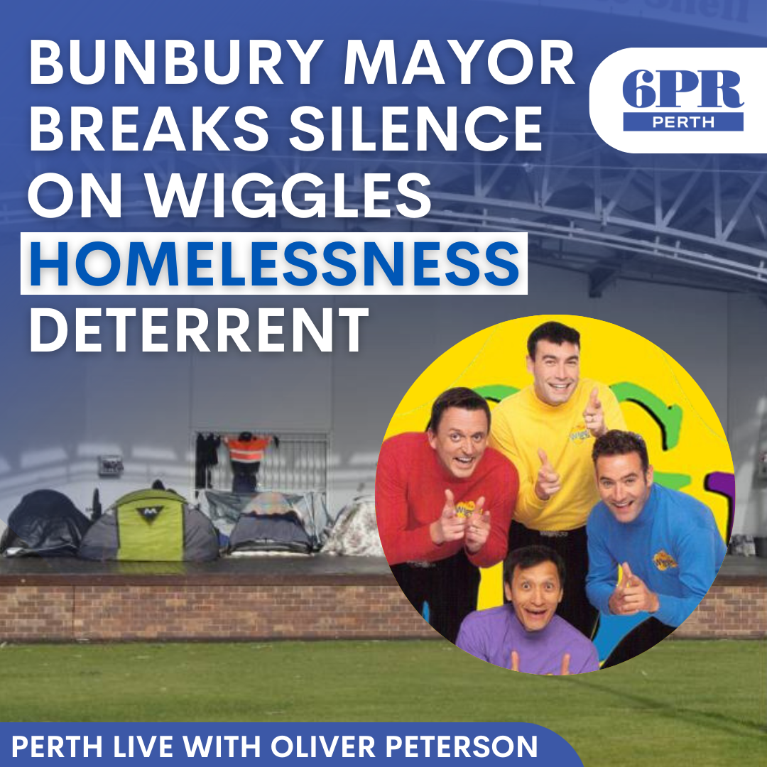 Bunbury Mayor breaks silence on Wiggles homelessness deterrent