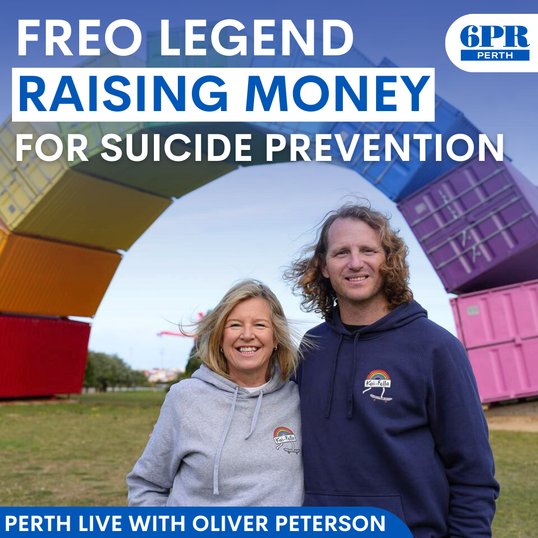 DONATE: Freo legend raises money for suicide prevention