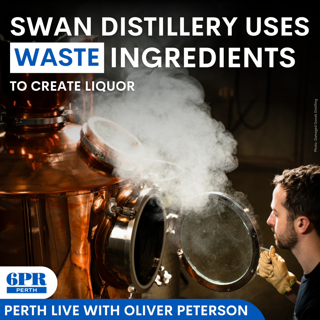 New Swan distillery uses wasted ingredients to create liquor