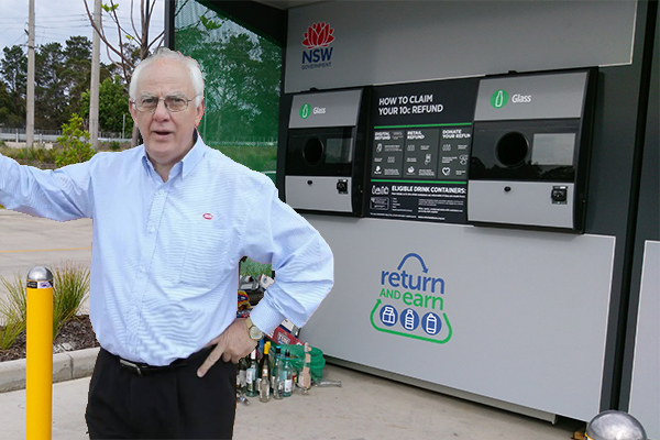 Container Deposit Scheme - IGA owner Bob Matthews