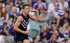 RD9 Freo v Collingwood Postmatch - Matt Taberner