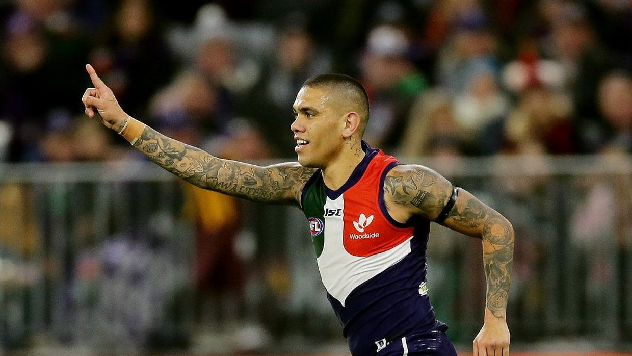 RD13 Freo v Sydney postmatch - Michael Walters