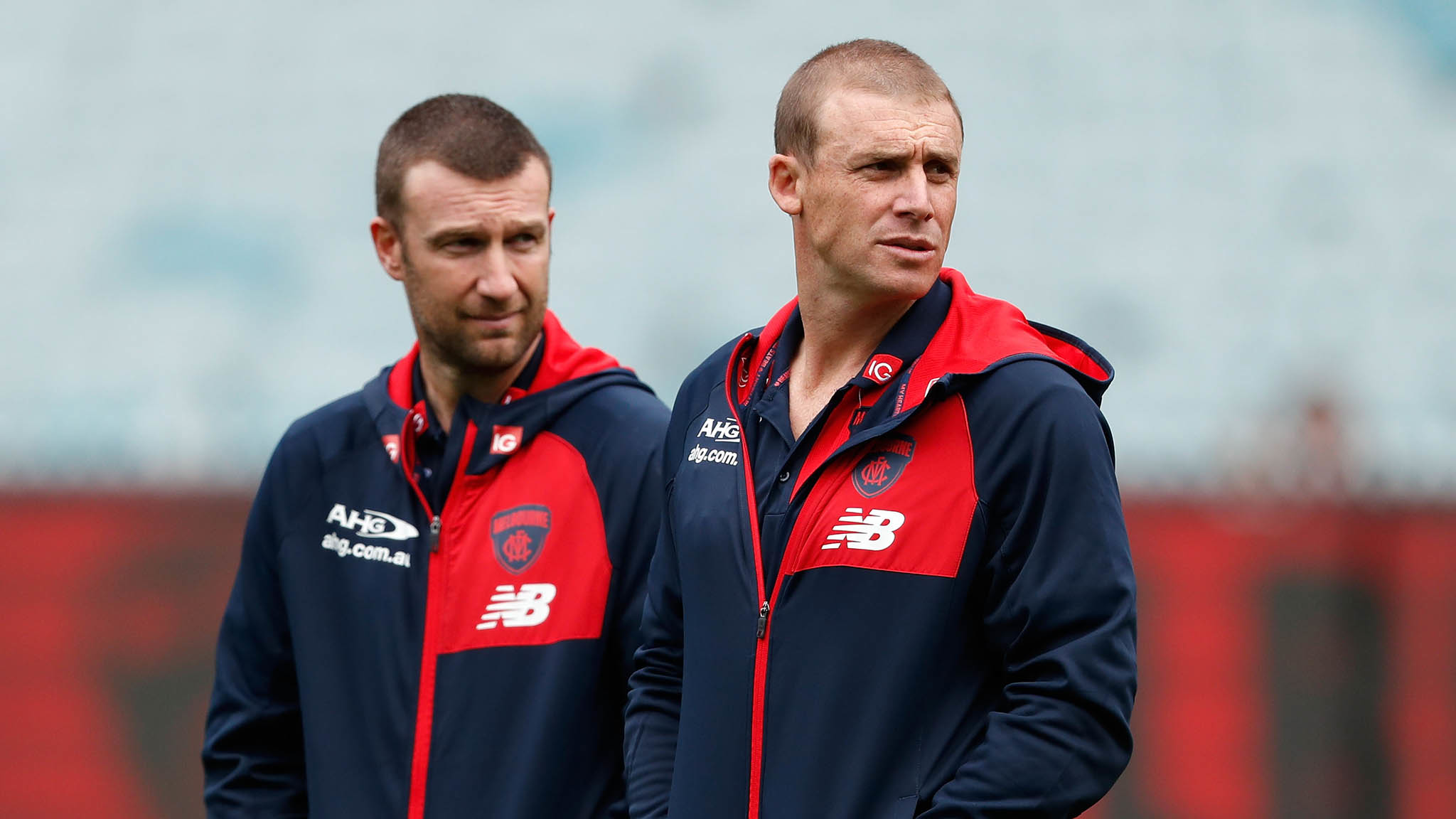 West Coast v Melbourne - Simon Goodwin Presser