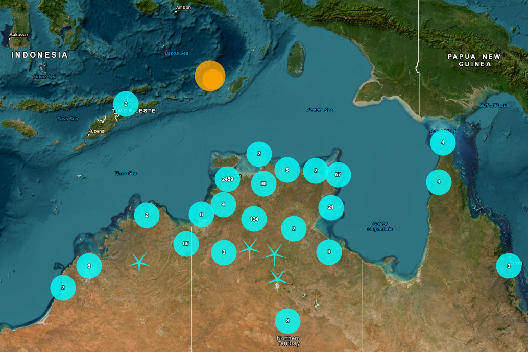 Indonesia struck by powerful earthquake, tremors felt in the Top End