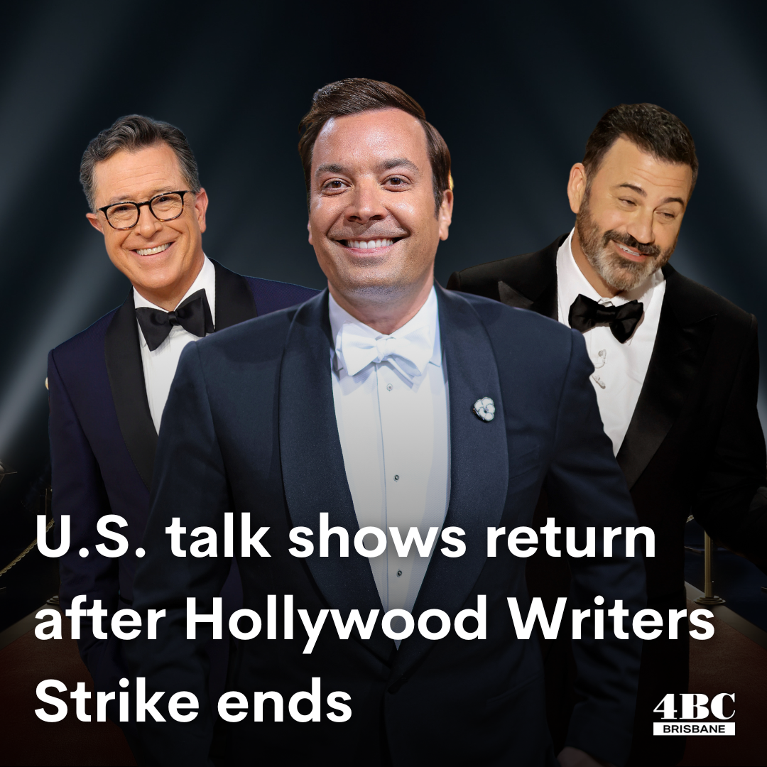 U.S. talk shows return after Hollywood Writers Strike ends