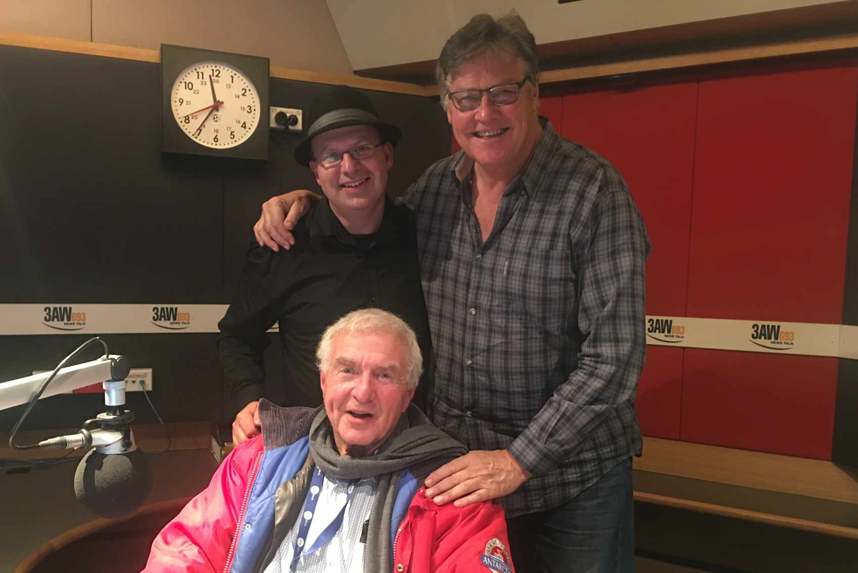 Bobby Valentine with Phil and Simon. Tue 06 Jun, 2017