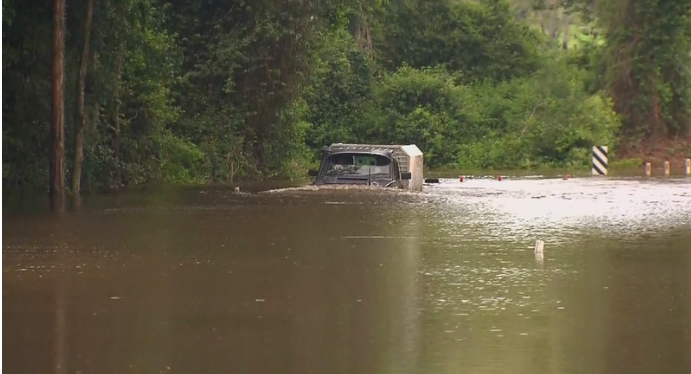 Warnings of another huge deluge tonight in south-east QLD