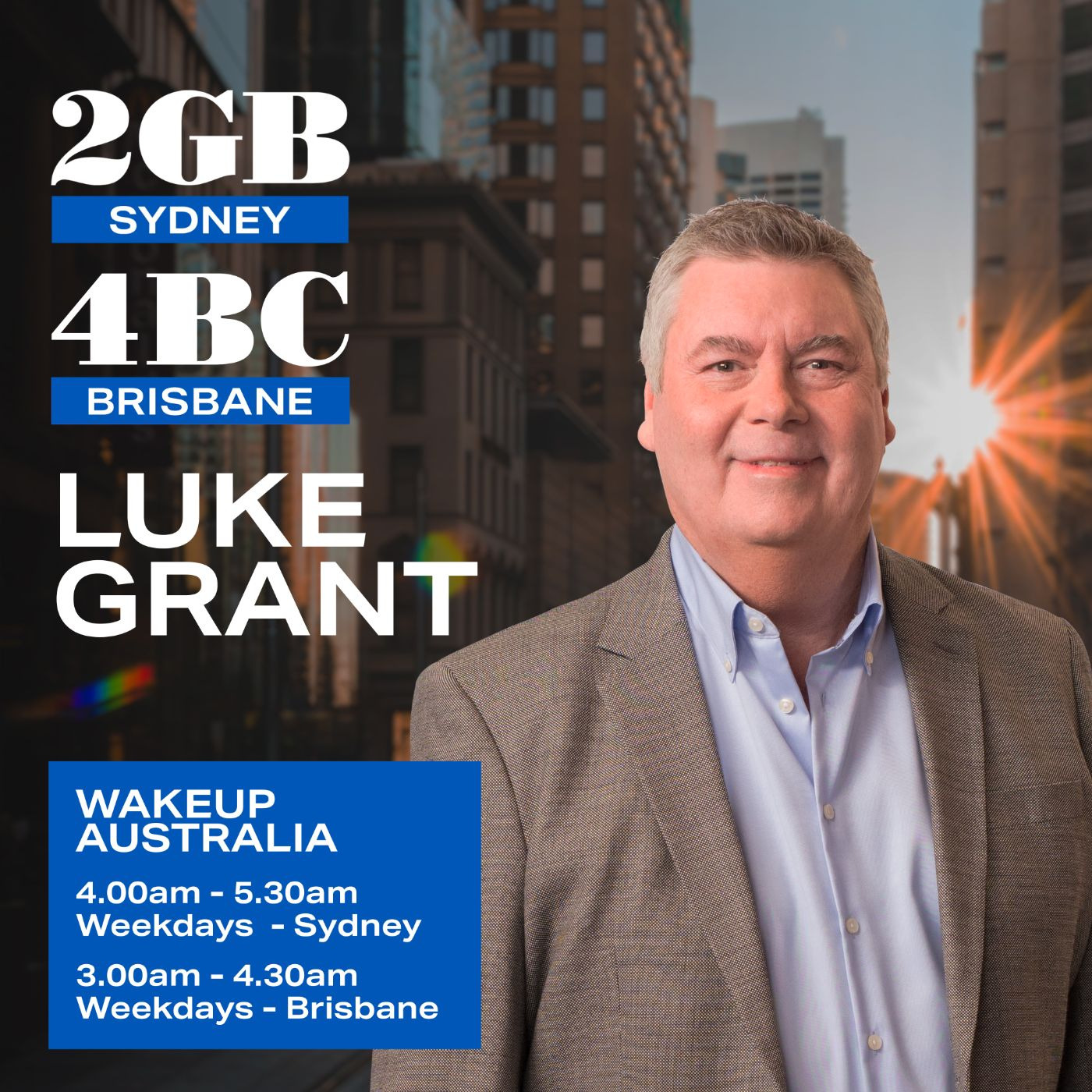 Wake Up Australia with Luke Grant Monday 24th October