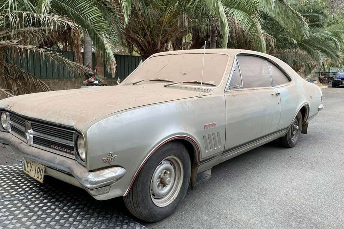 Classic Australian car to be sold after 45 years hidden in a garage