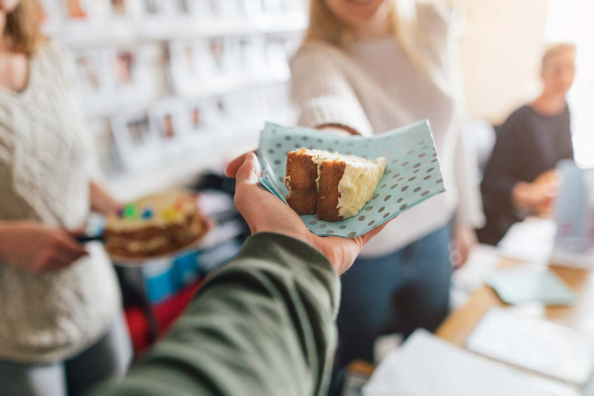 Food watchdog suggests cake in the office is like passive smoking