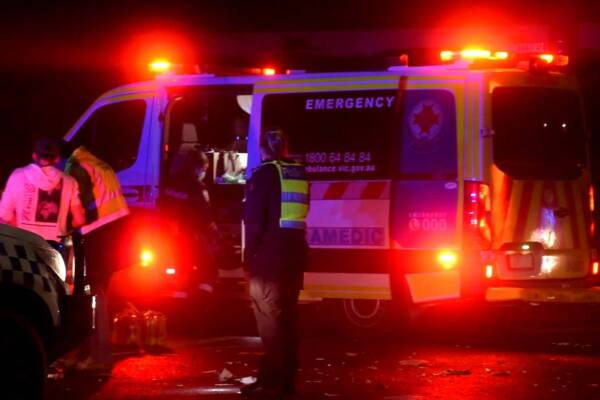 Ambulances still ramped at one Melbourne hospital after extreme demand overnight