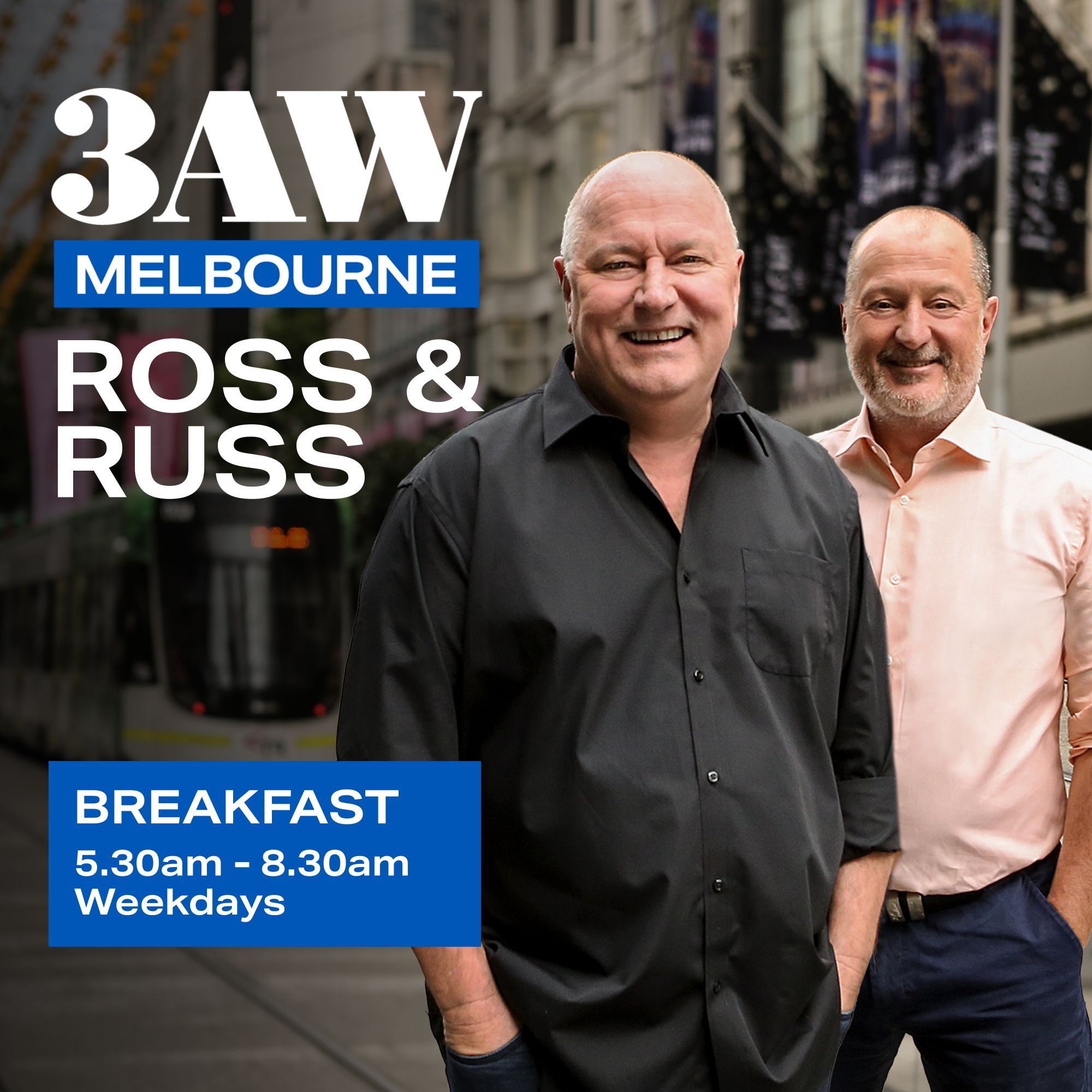 Glenn Robbins asks Ross and Russ 'what makes you feel good?'