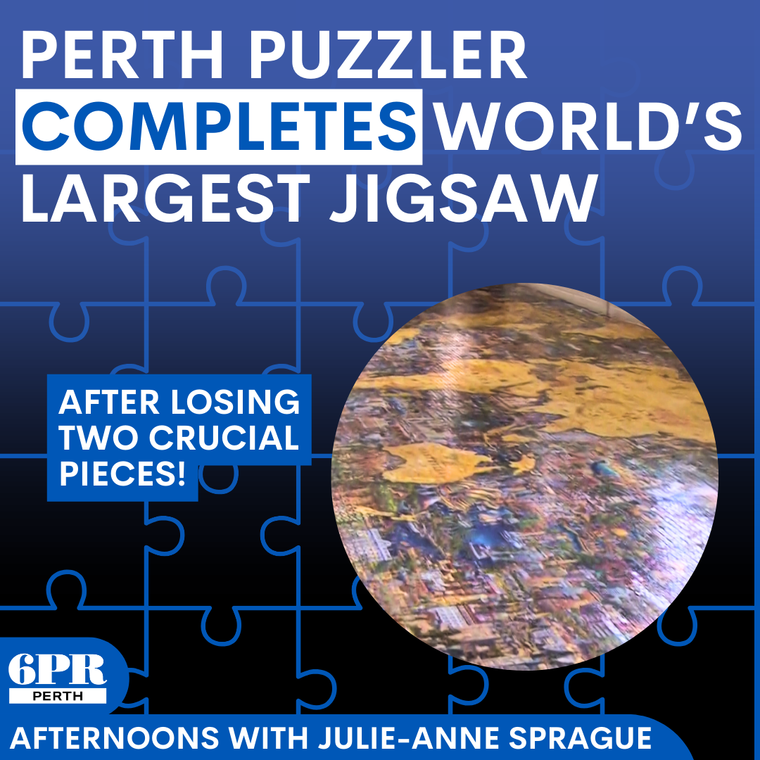 Perth puzzler completes world's largest jigsaw