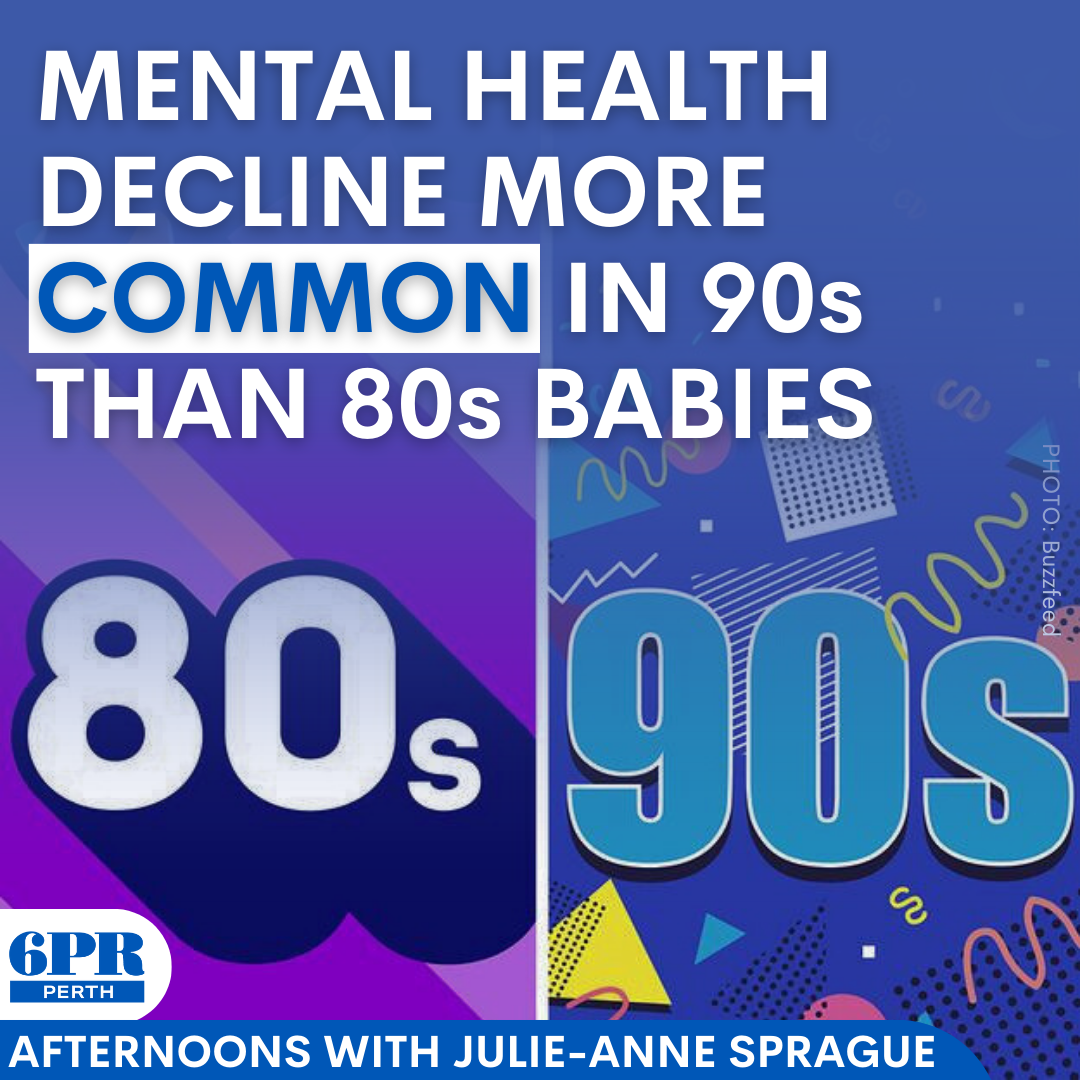 Mental health decline more common in 90s than 80s babies, report finds