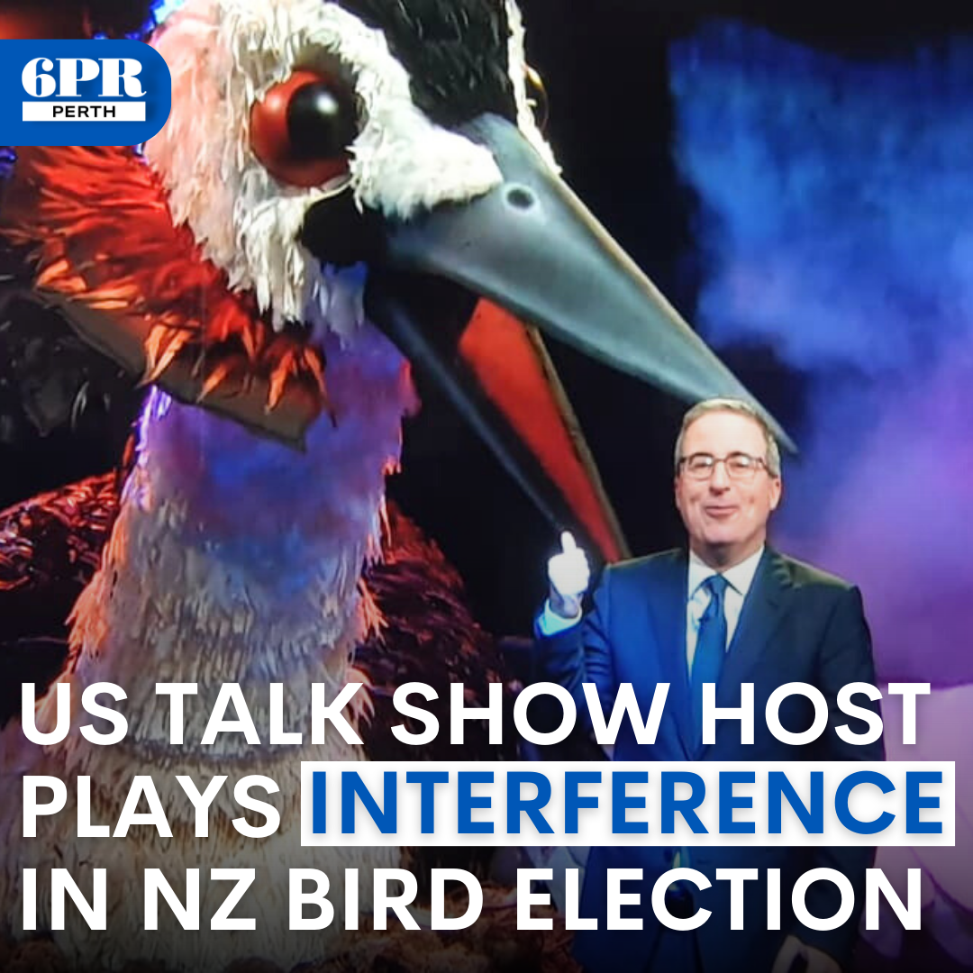 US talk show host plays inteference in New Zealand's favourite bird election