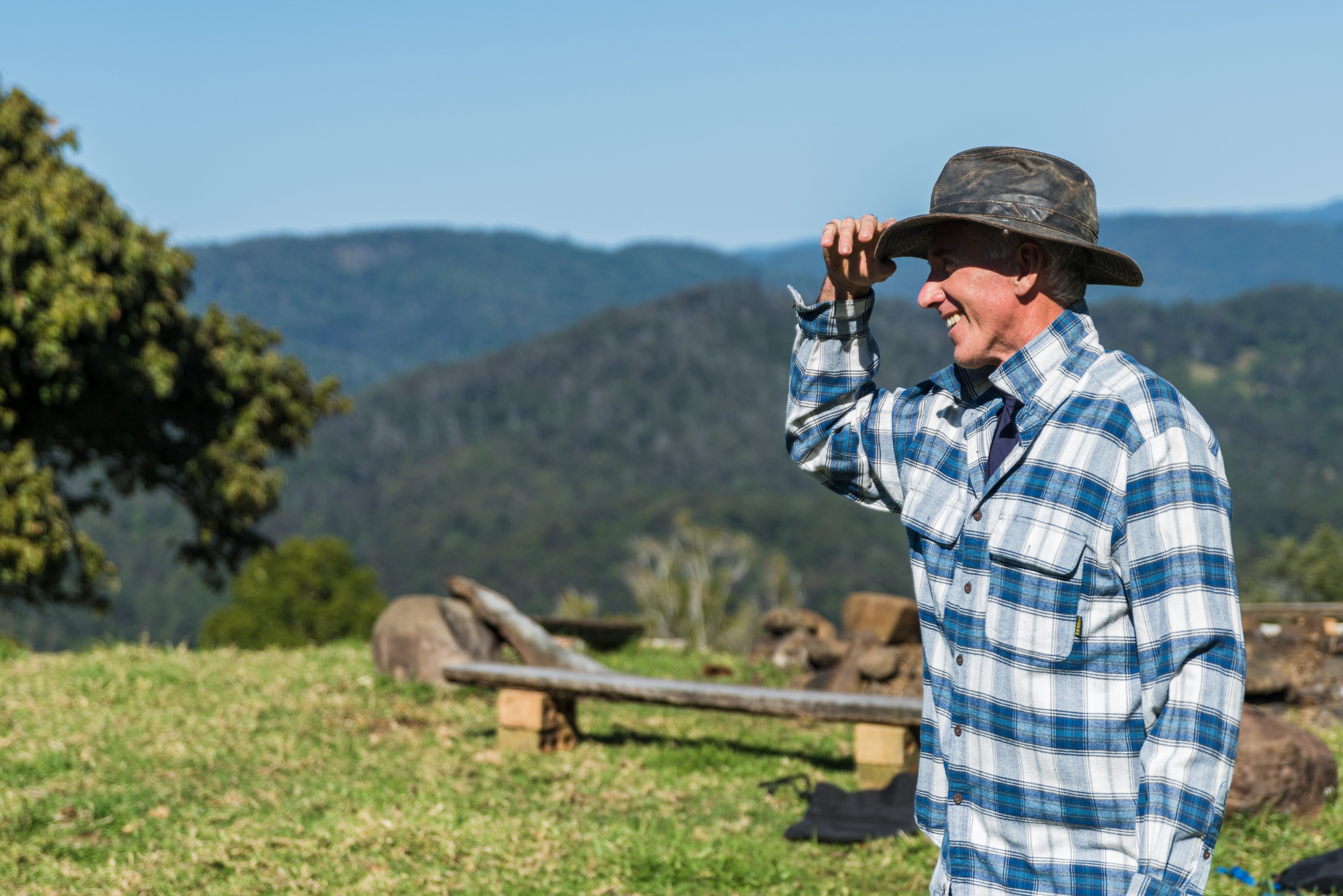 Checking in on farmers after floods