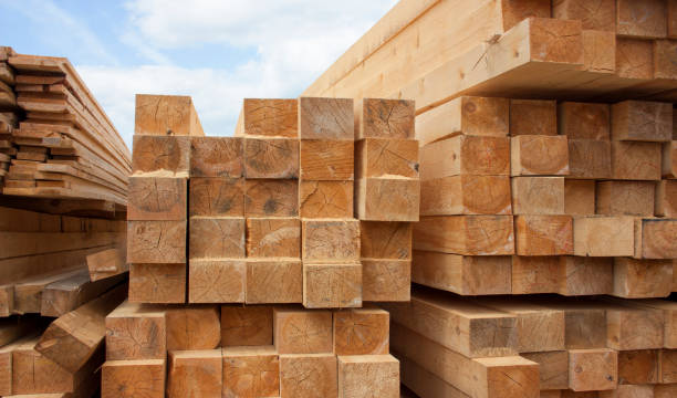 Timber buildings helping cut global emissions.