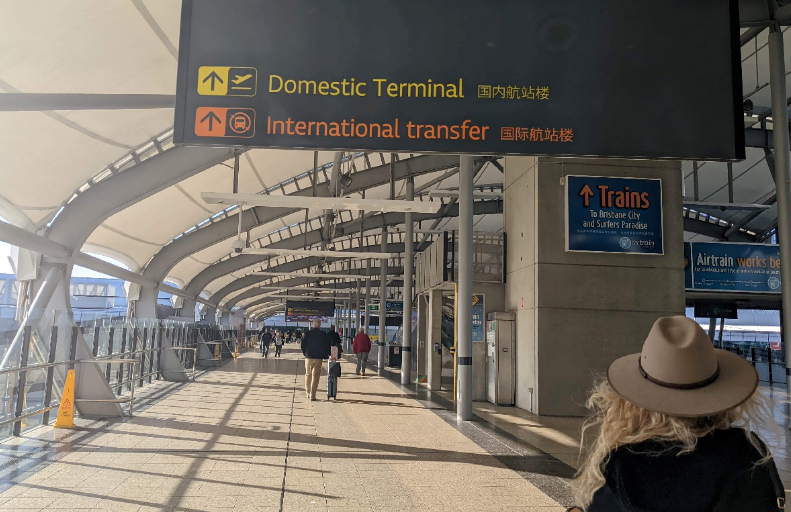 Brisbane Airport 'humming' and flowing well as travellers arrive in the Sunshine State