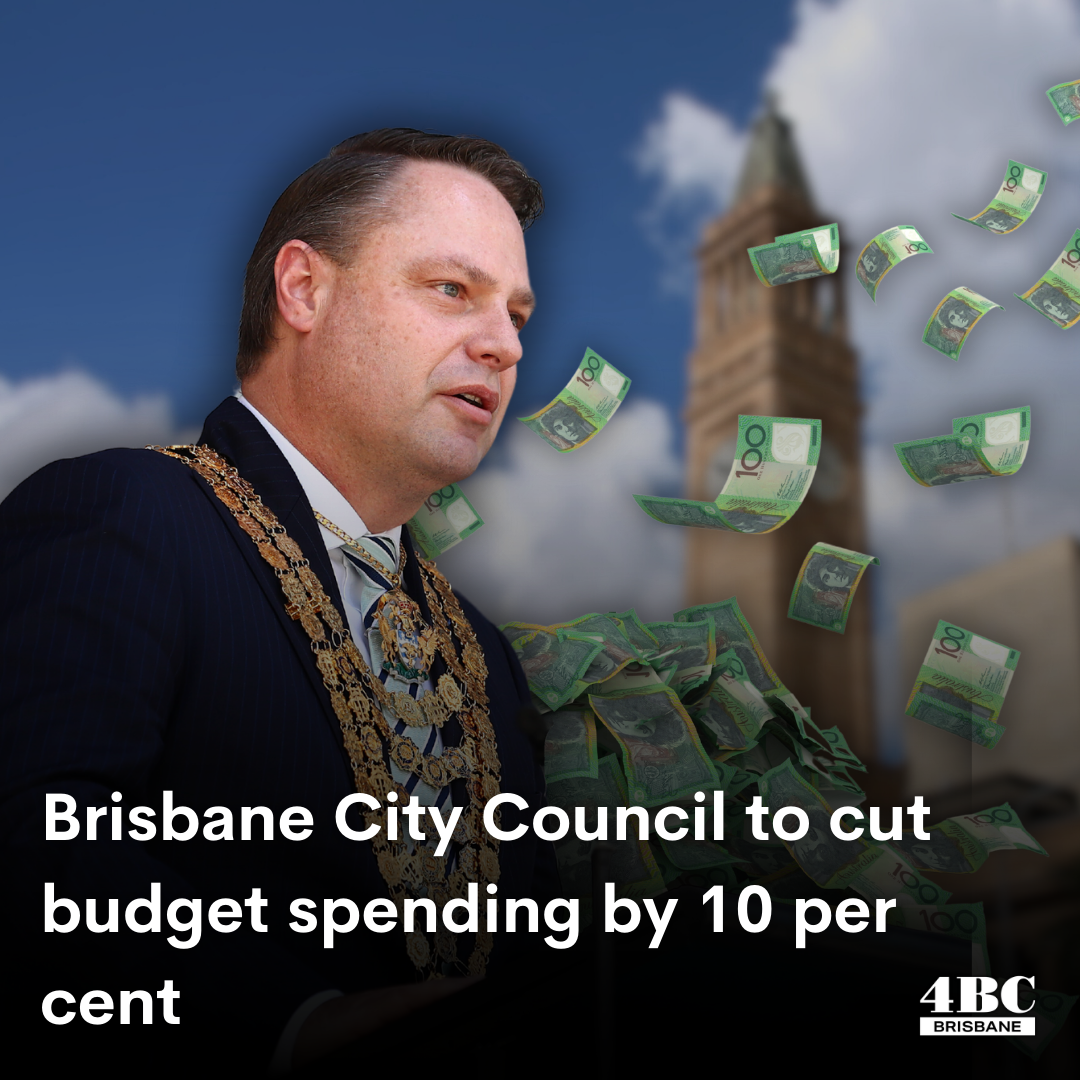 Brisbane City Council to cut budget spending by 10 per cent