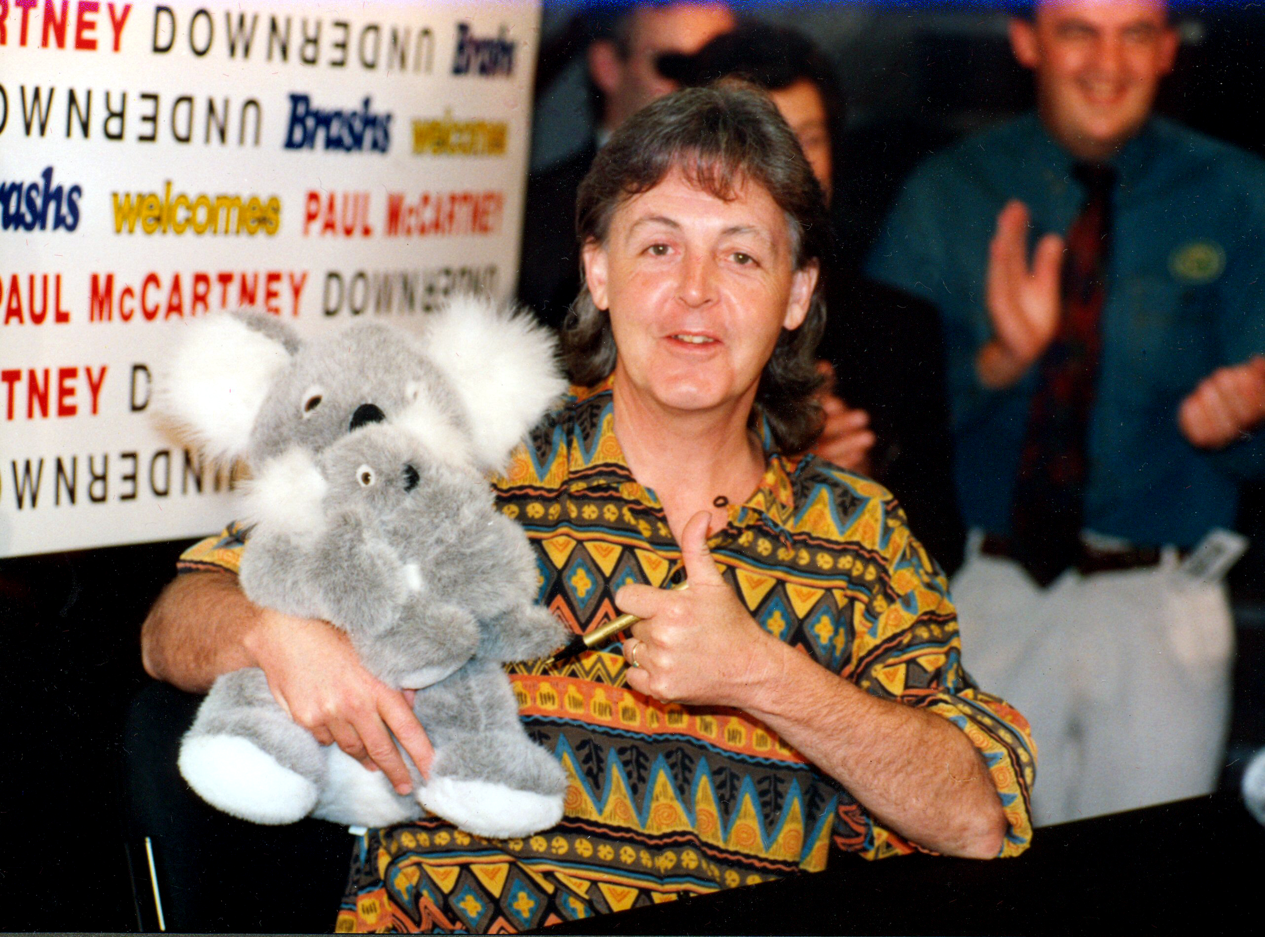 3AW Paul McCartney and Margaret Fletcher. 24 Apr, 1993.