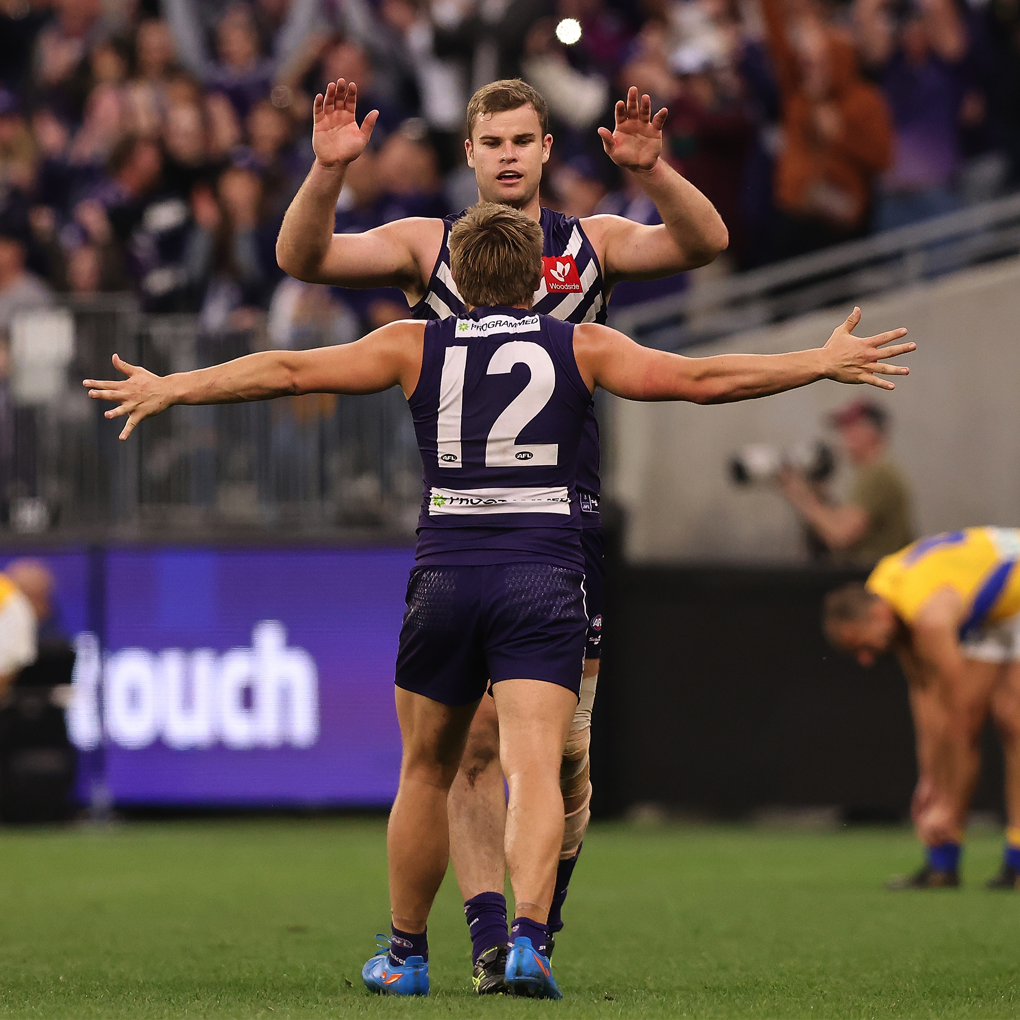 Sean Darcy post-game on ABC Grandstand - RAC Derby