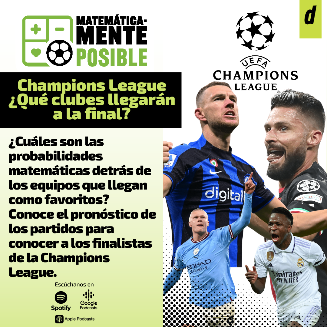 Champions League: ¿Qué clubes llegarán a la final?