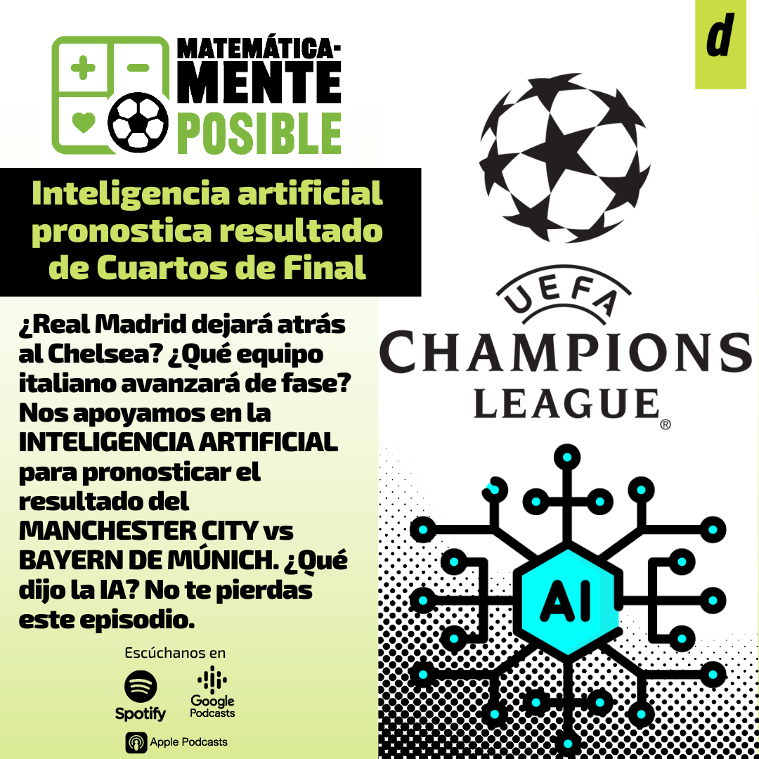 CHAMPIONS LEAGUE ¿Quiénes pasarán los cuartos de final? | MATEMÁTICAMENTE POSIBLE