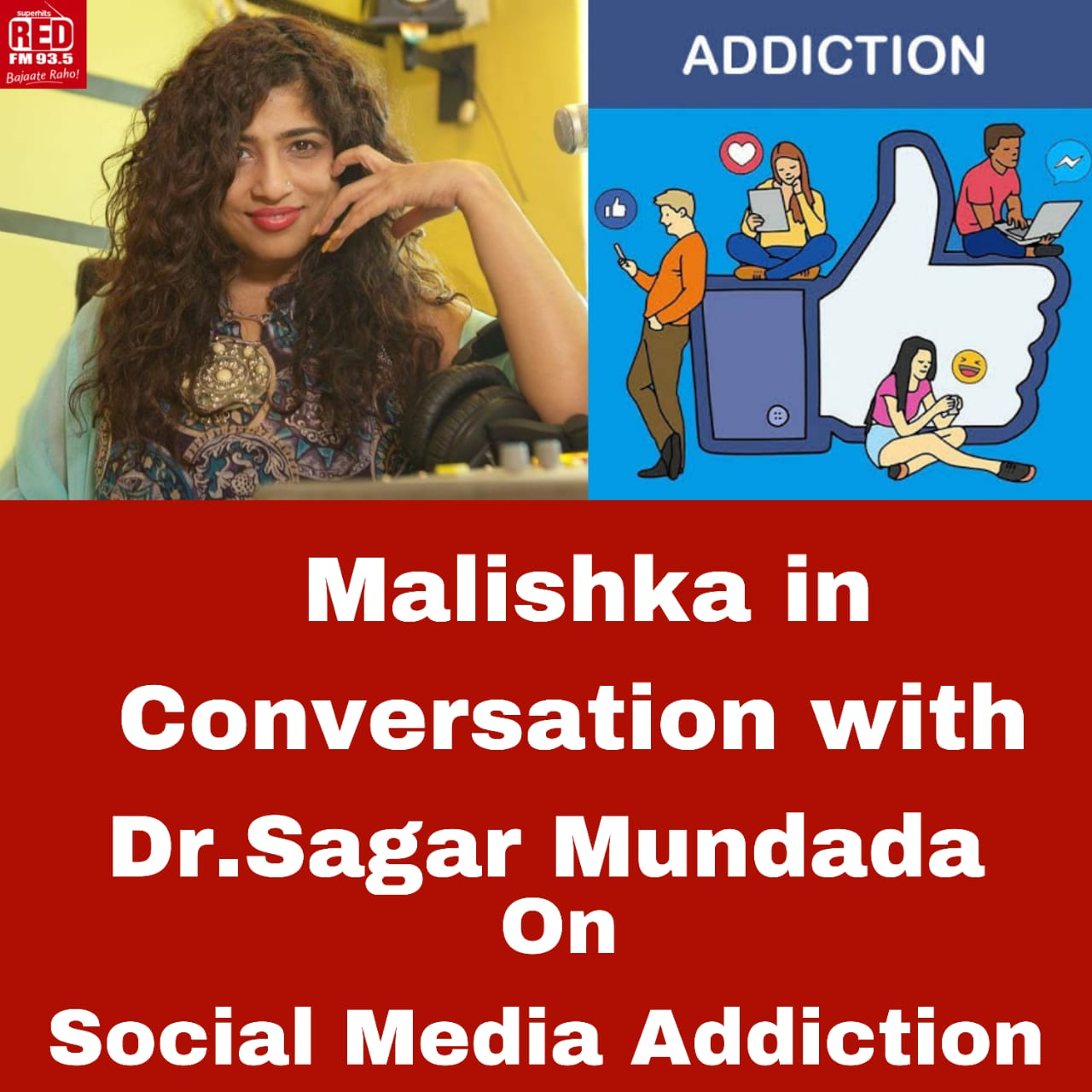 Malishka in Conversation with DR.Sagar Mundada on Social media Addiction