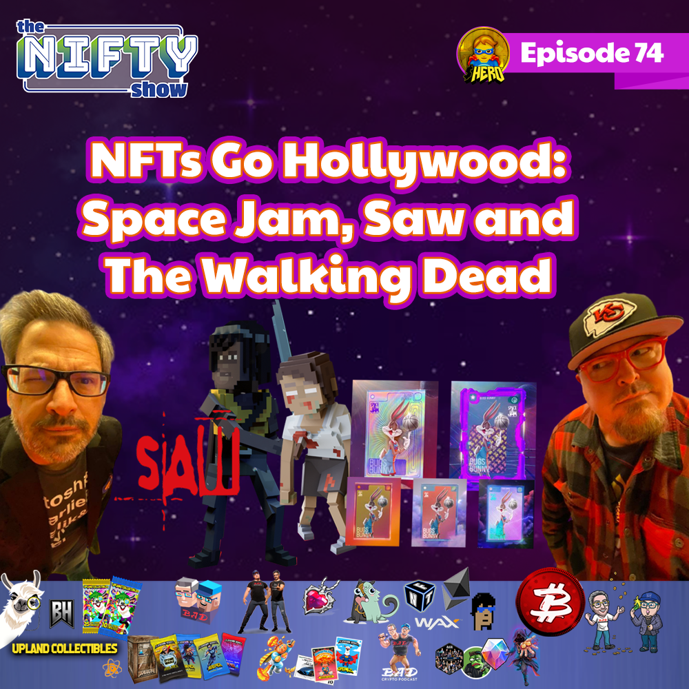 NFTs Go Hollywood: Space Jam, Saw and The Walking Dead - Nifty News #74 for Tuesday, July 13th