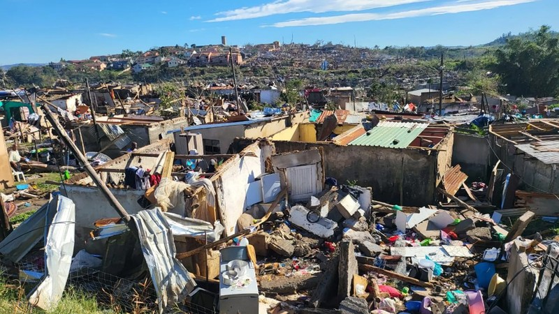 #PODCAST 180 families in Tongaat identified by the KZN government as being in dire need of assistance after last week's tornado #sabcnews