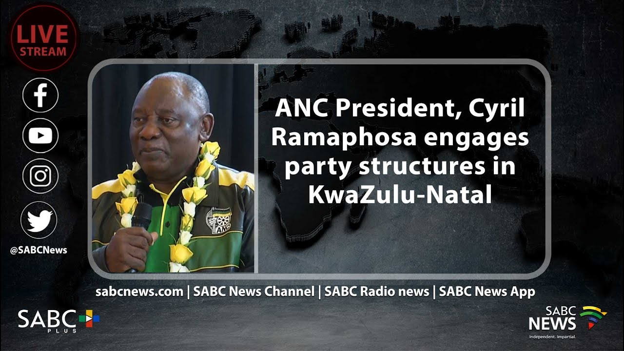 #PODCAST Ramaphosa meets ANC KZN top officials as he wraps-up NWC's visit to the province